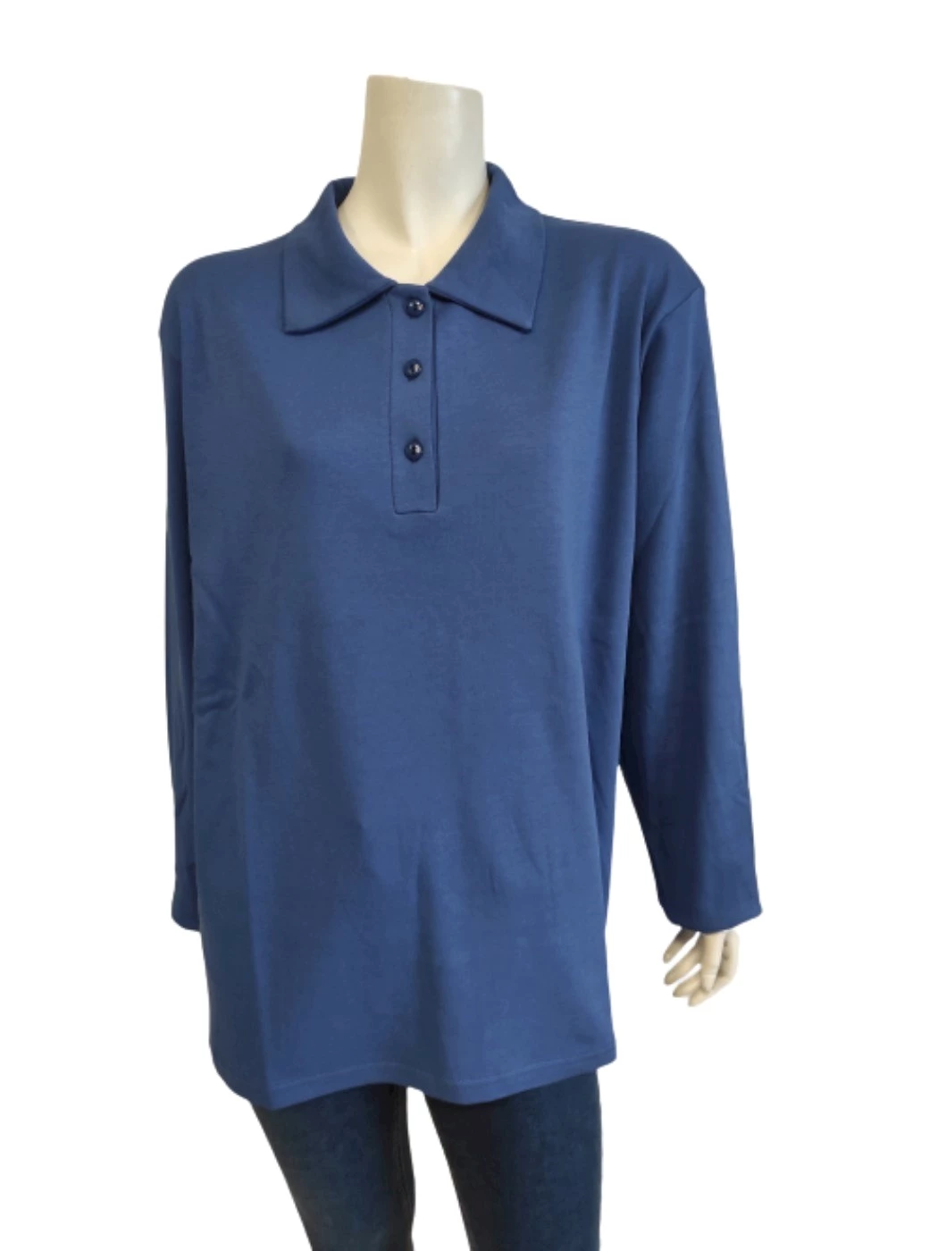 Polo Over Con Bottoni Donna I1410