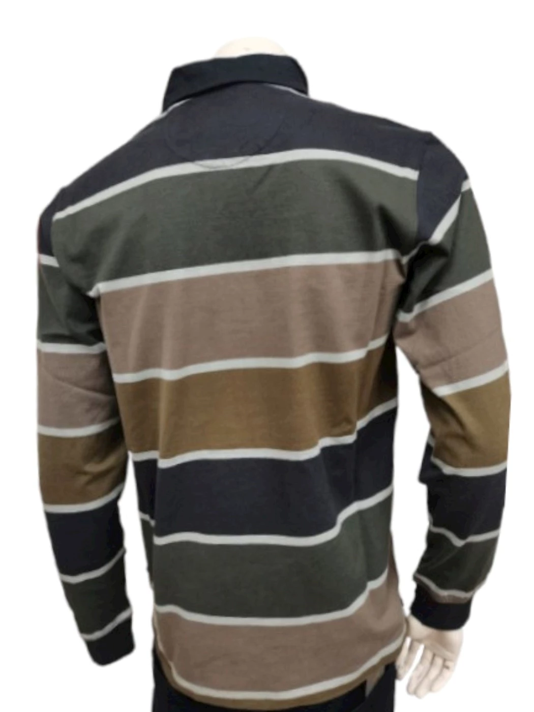 Polo Manica Lunga Righe Uomo NF5103