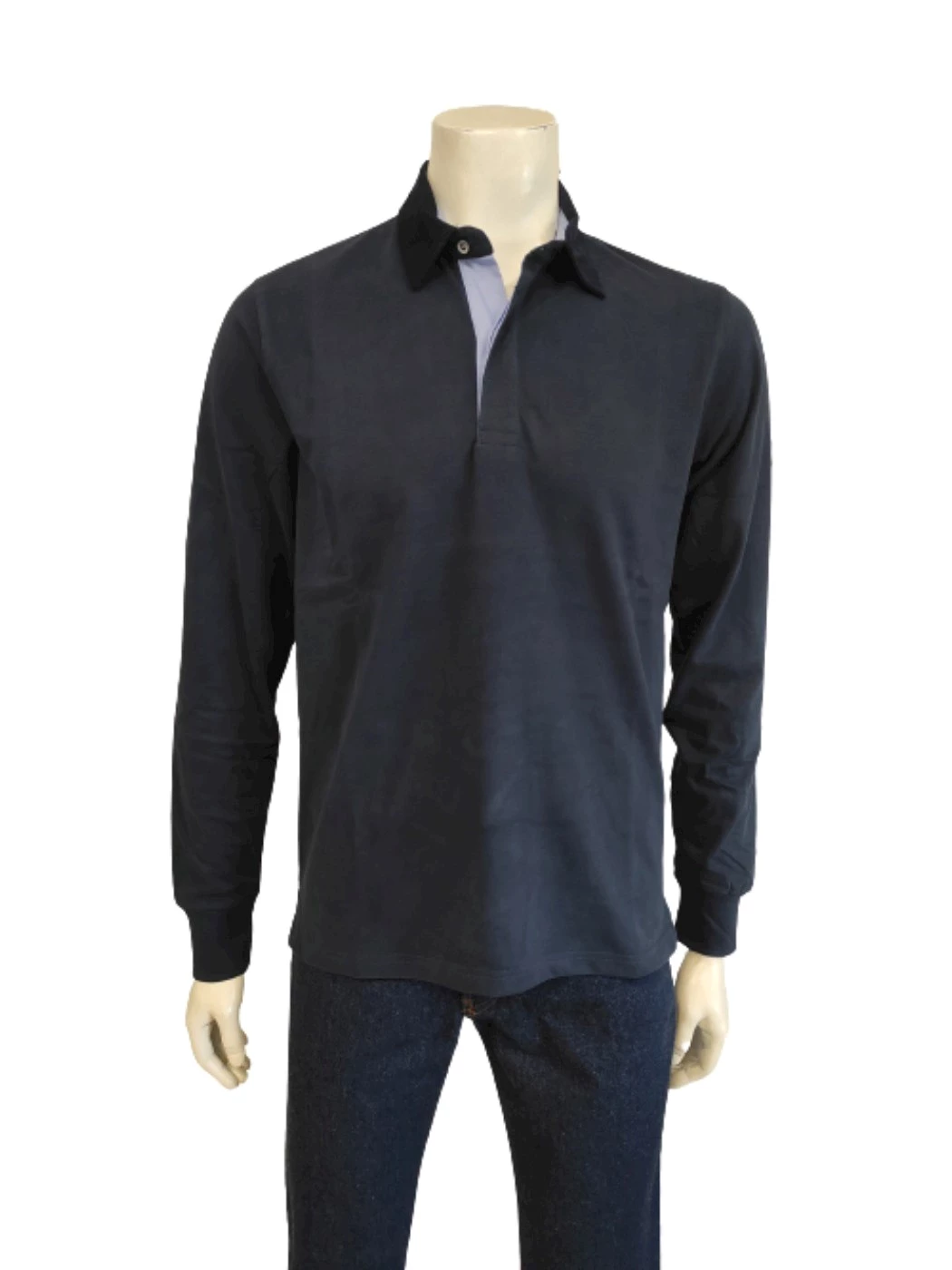 Polo Bottoni Manica Lunga Uomo NVD5101