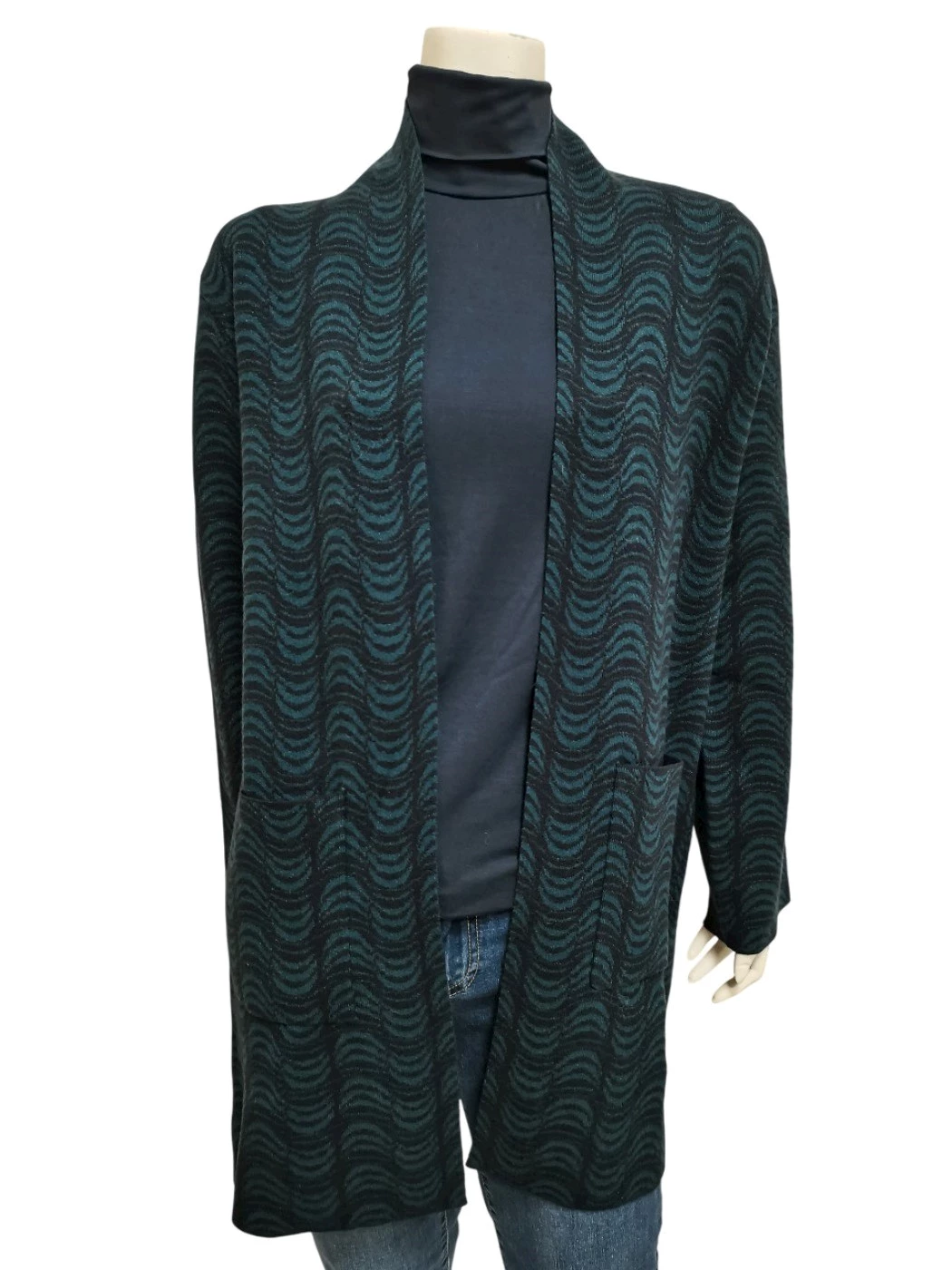 Cardigan Senza Bottoni Donna RA57MN