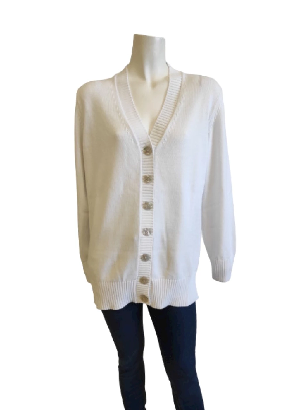 Cardiagan Bottoni Donna Manica Lunga S1009C