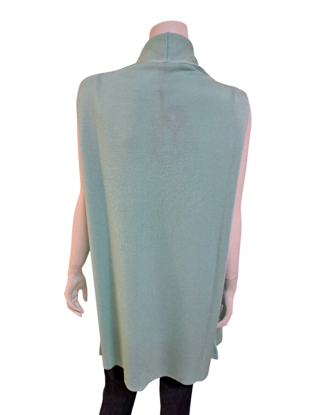 Gilet Lungo Senza Maniche Donna S1083G