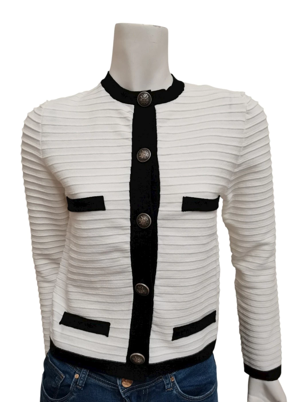 Maglia Coreana Bottoni Donna S1086