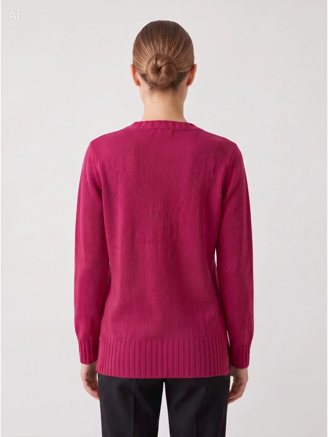Maglia Girocollo Rombetto Donna S1104