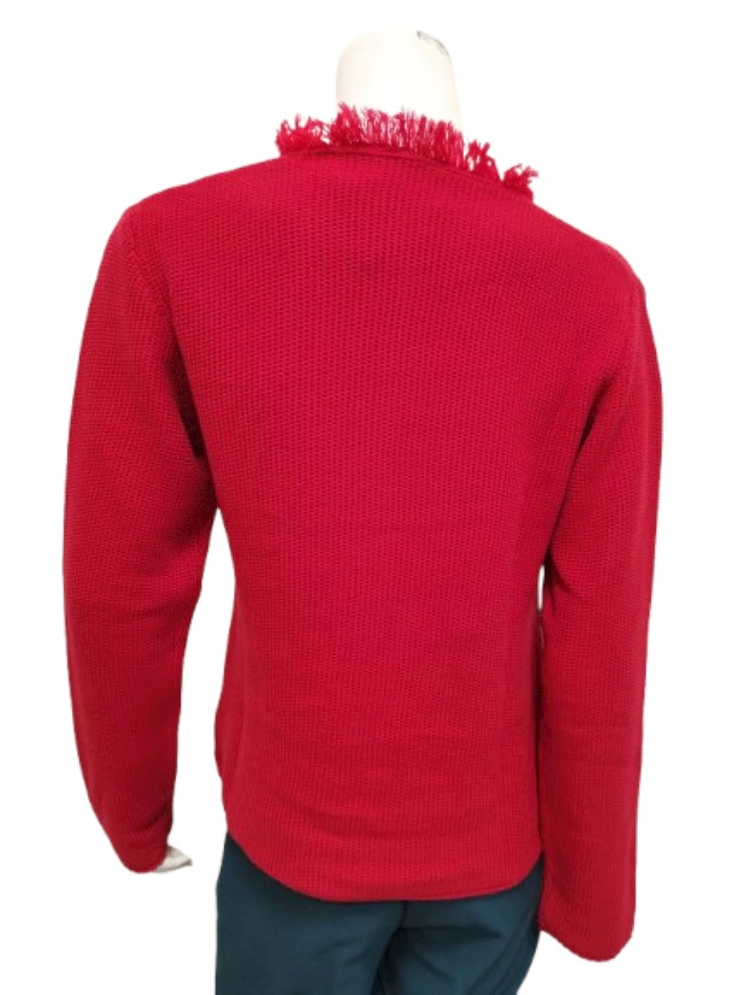 Maglia Coreana Bottoni Donna Con Frange S854