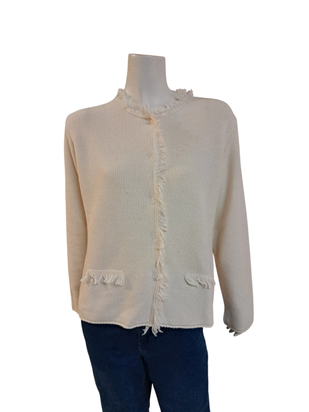 Maglia Coreana Bottoni Donna Con Frange S854S