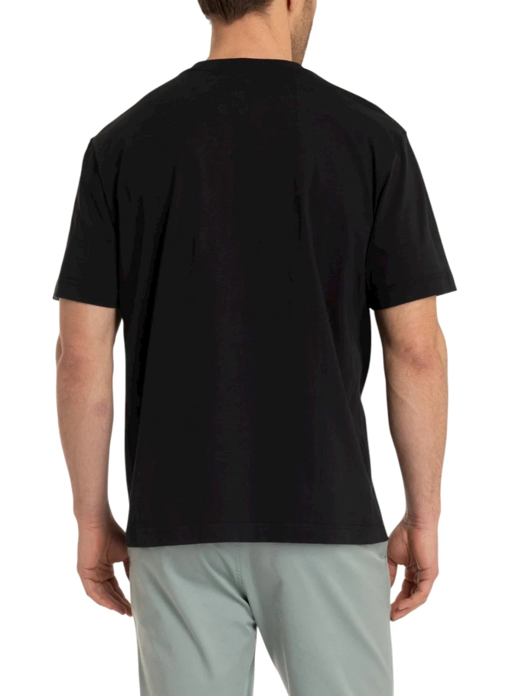 T-shirt Girocollo in Jersey di Cotone Uomo U826TL