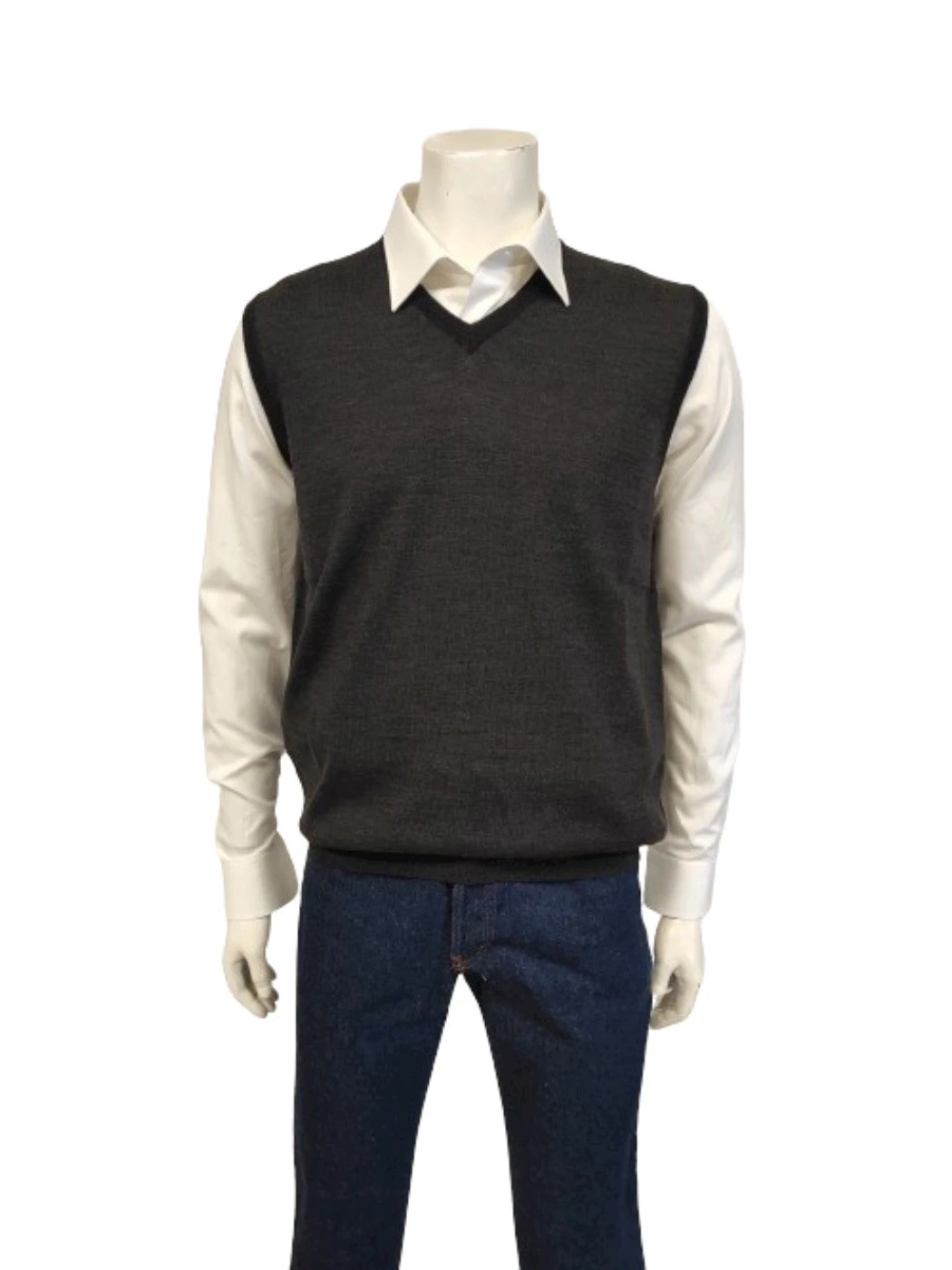 Pullover senza maniche Uomo V35