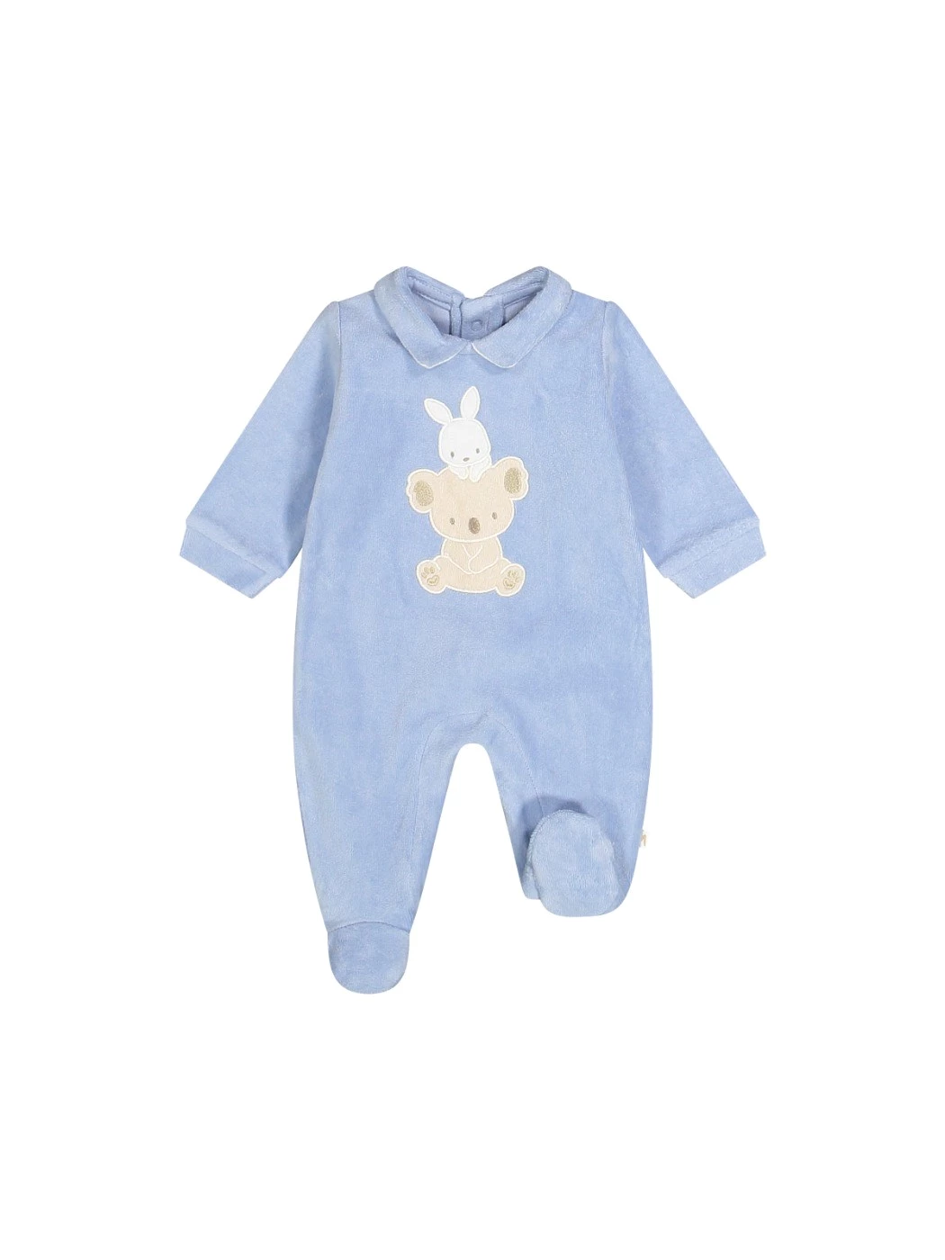 Tutina Con Piede Ciniglia Neonato 24N0150