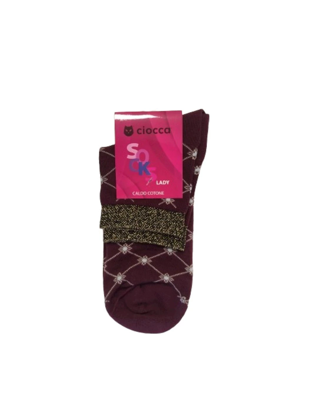 Calza Corta Donna Punto Luce Lurex 405-2