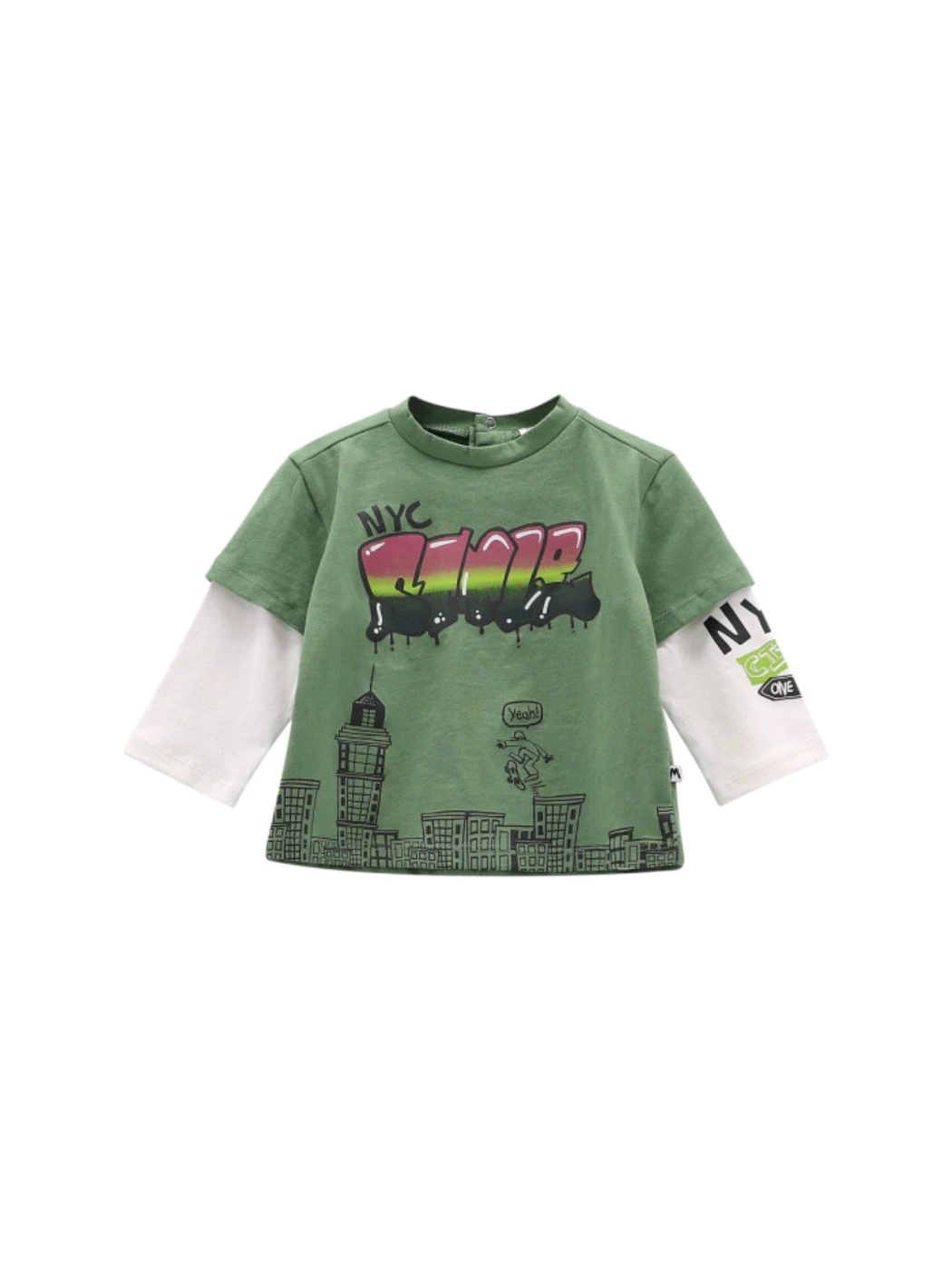 T-Shirt Manica Lunga Bambino  45C0392B