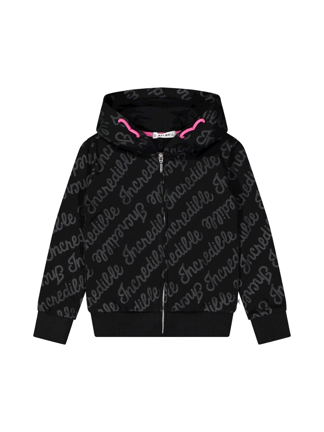 Felpa Zip Con Cappuccio Ragazza 73D0745