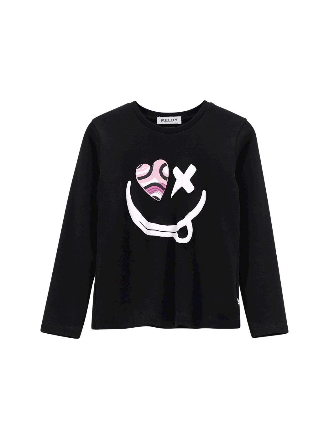 T-Shirt Girocollo Manica Lunga Ragazza 75C0365