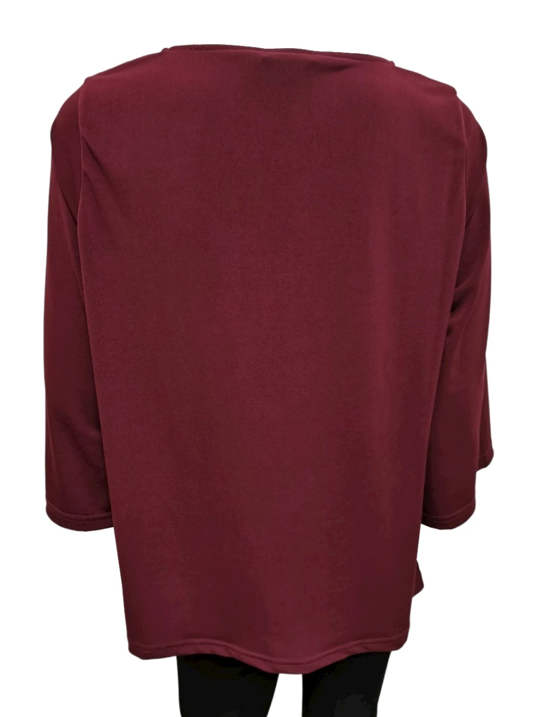 Blusa Scollo V Manica Tre Quarti Donna C519