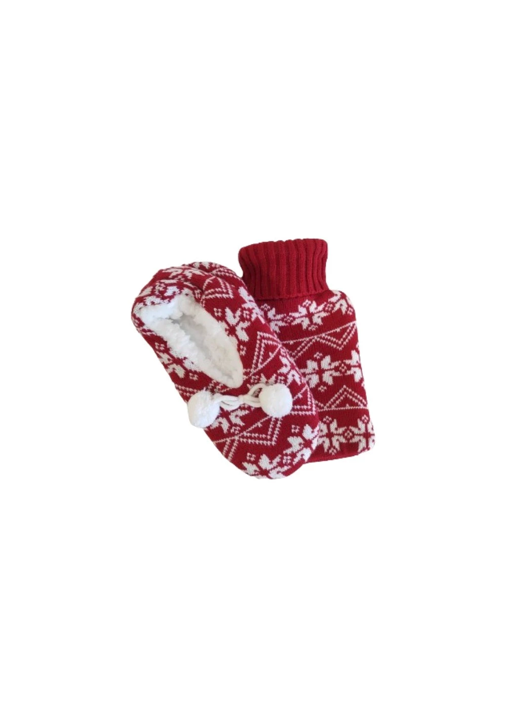 Pantofole e Borsa Acqua Calda Conf. Natale CND035A