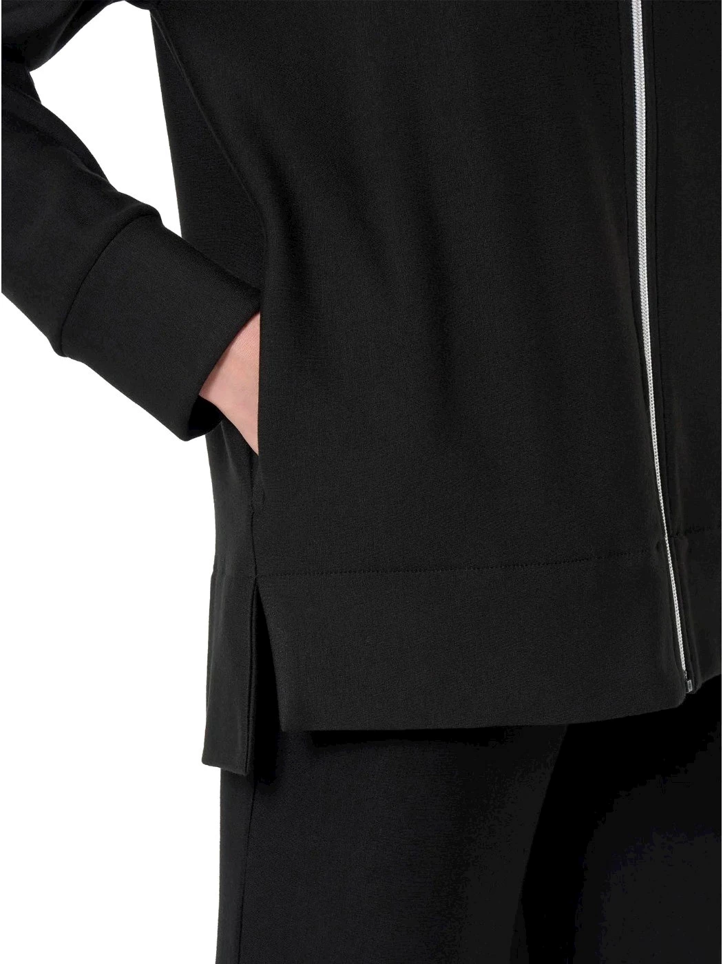 Felpa con zip in Eco techno Fleece DL92X0