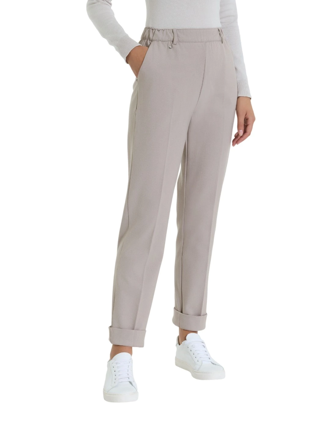 Pantalone Straight Con Tasche Donna DR01PP