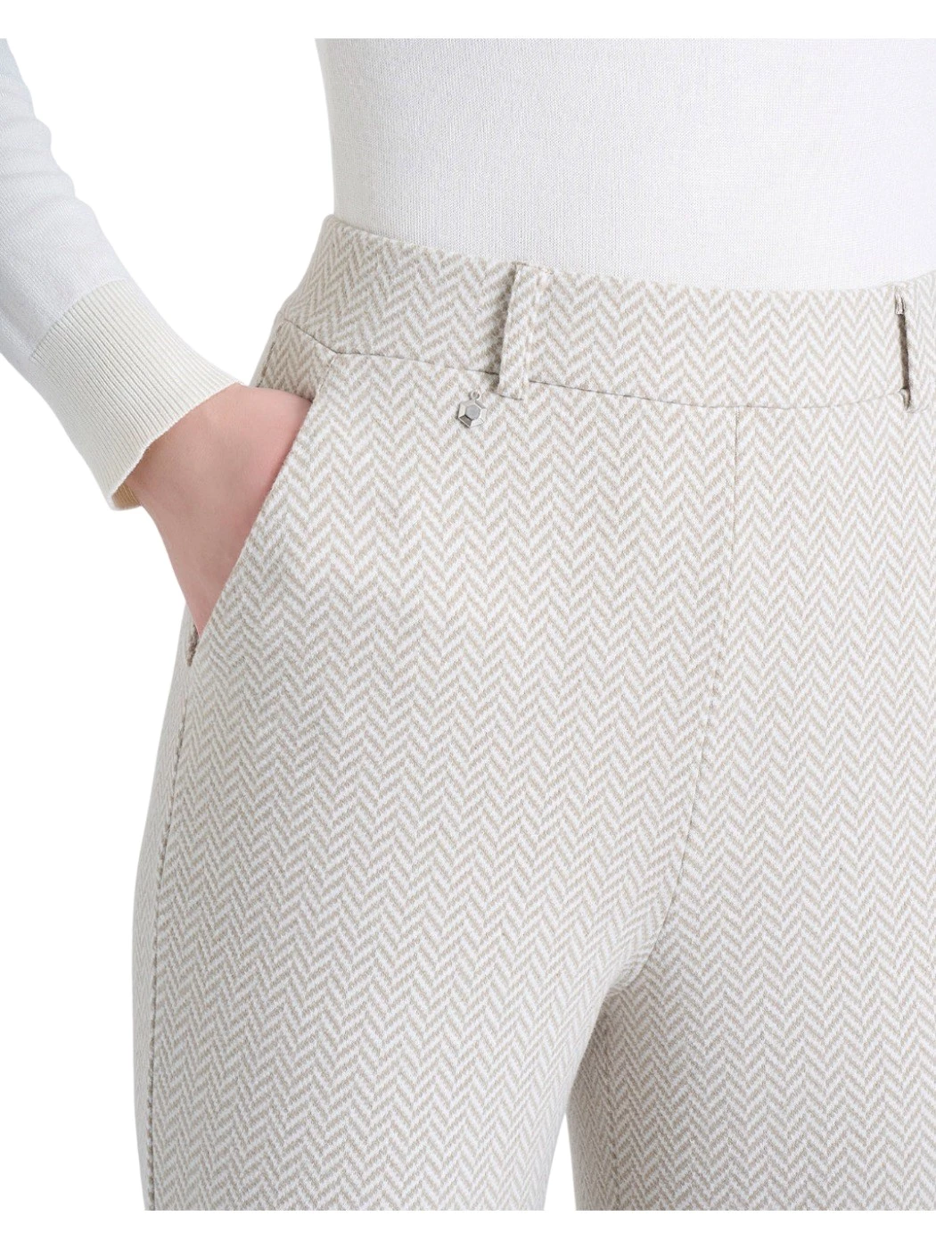 Pantalone Wide Con Tasche Donna DR38PE