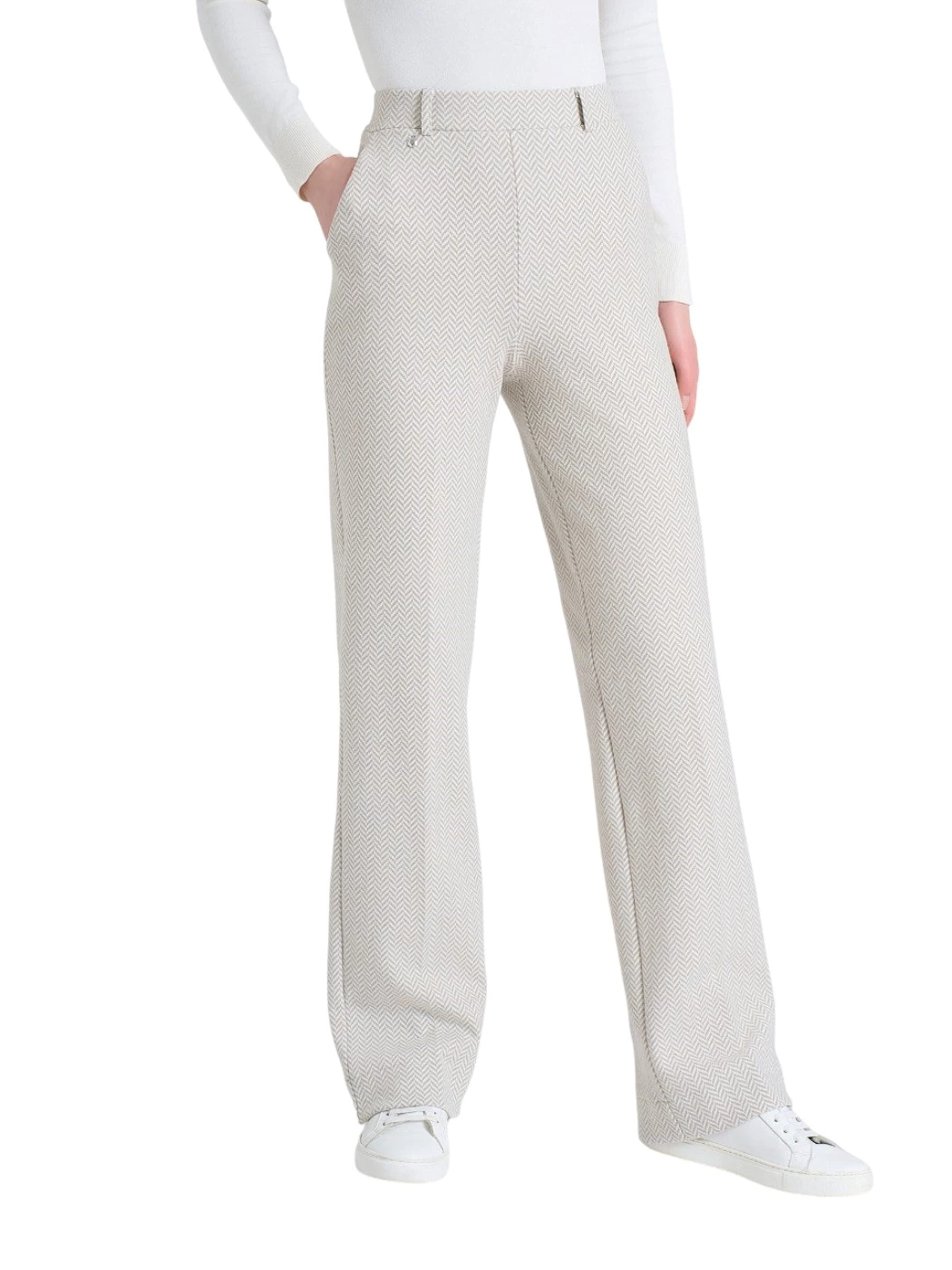 Pantalone Wide Con Tasche Donna DR38PE