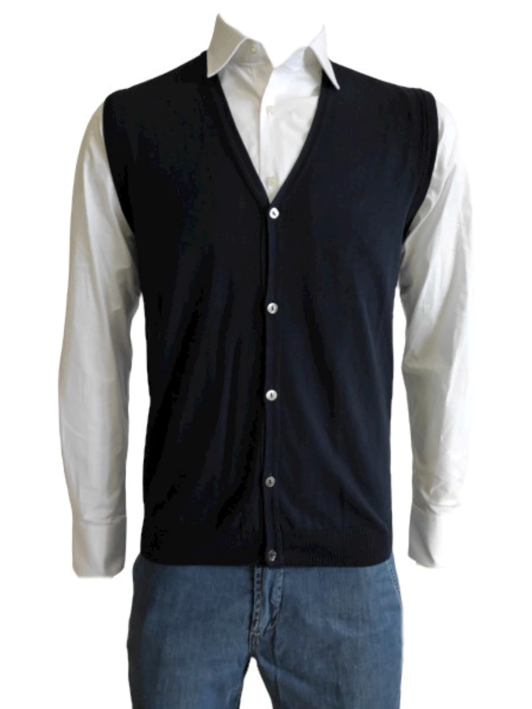 Gilet Bottoni Uomo H701B