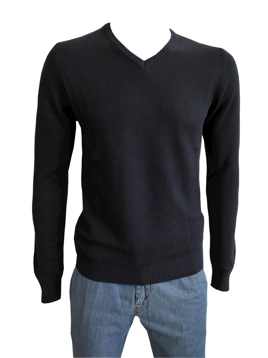 Scollo V Uomo Manica Lunga H701MV