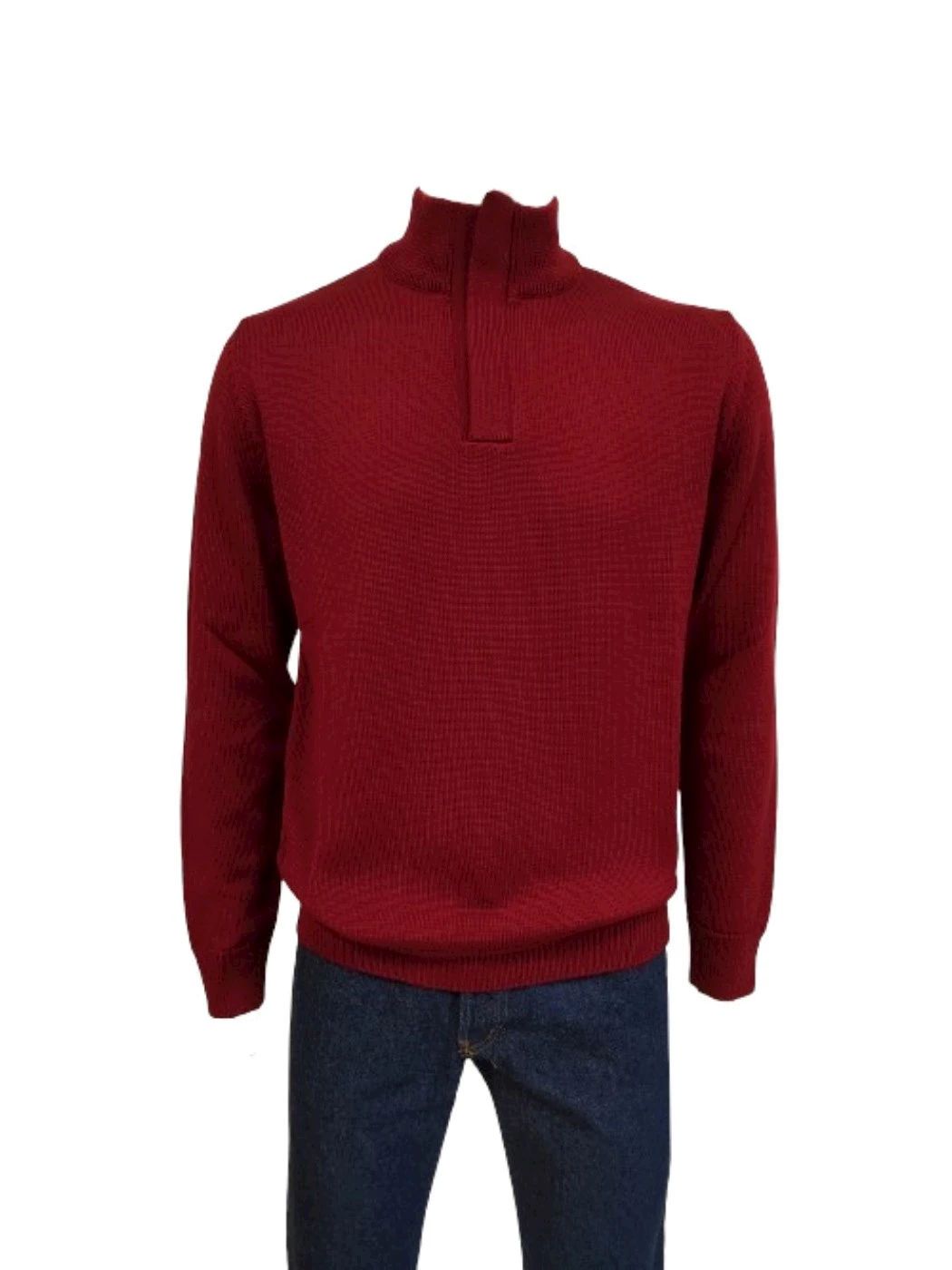 Maglia Lupetto Zip Uomo H800M