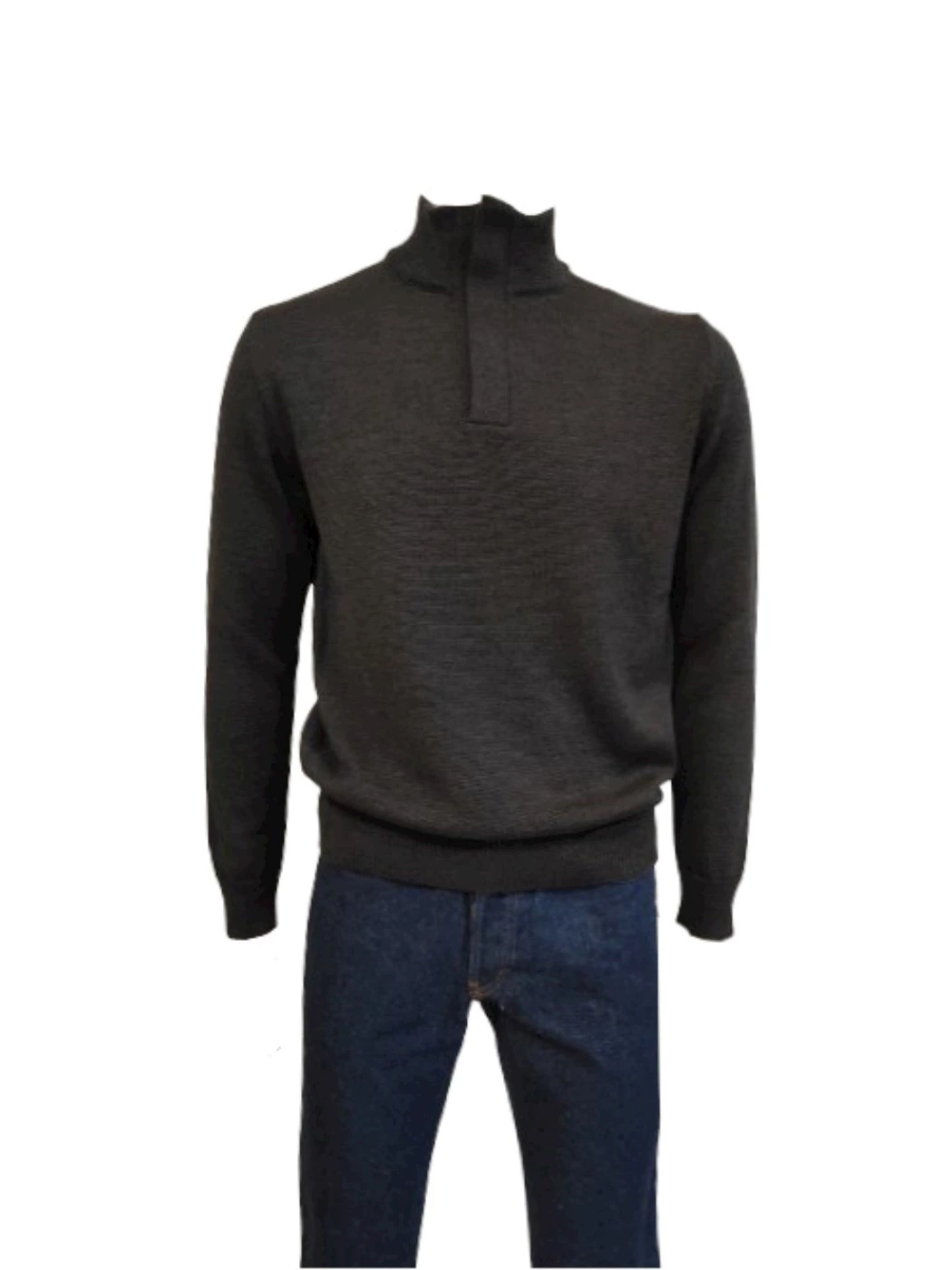 Maglia Lupetto Zip Uomo H800M