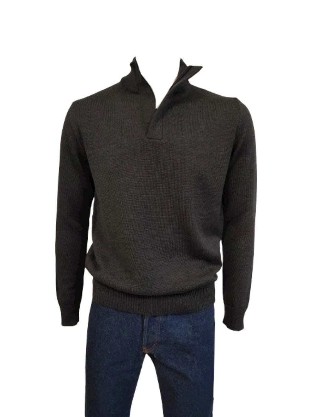 Maglia Lupetto Zip Uomo H800M