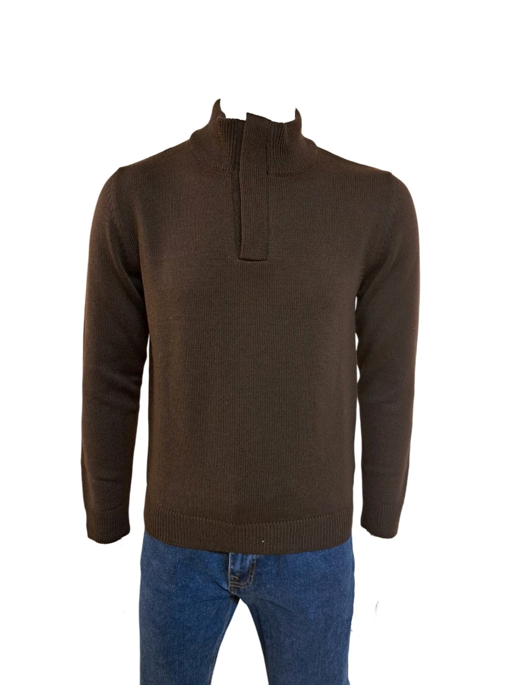 Maglia Lupetto Zip Uomo H800M