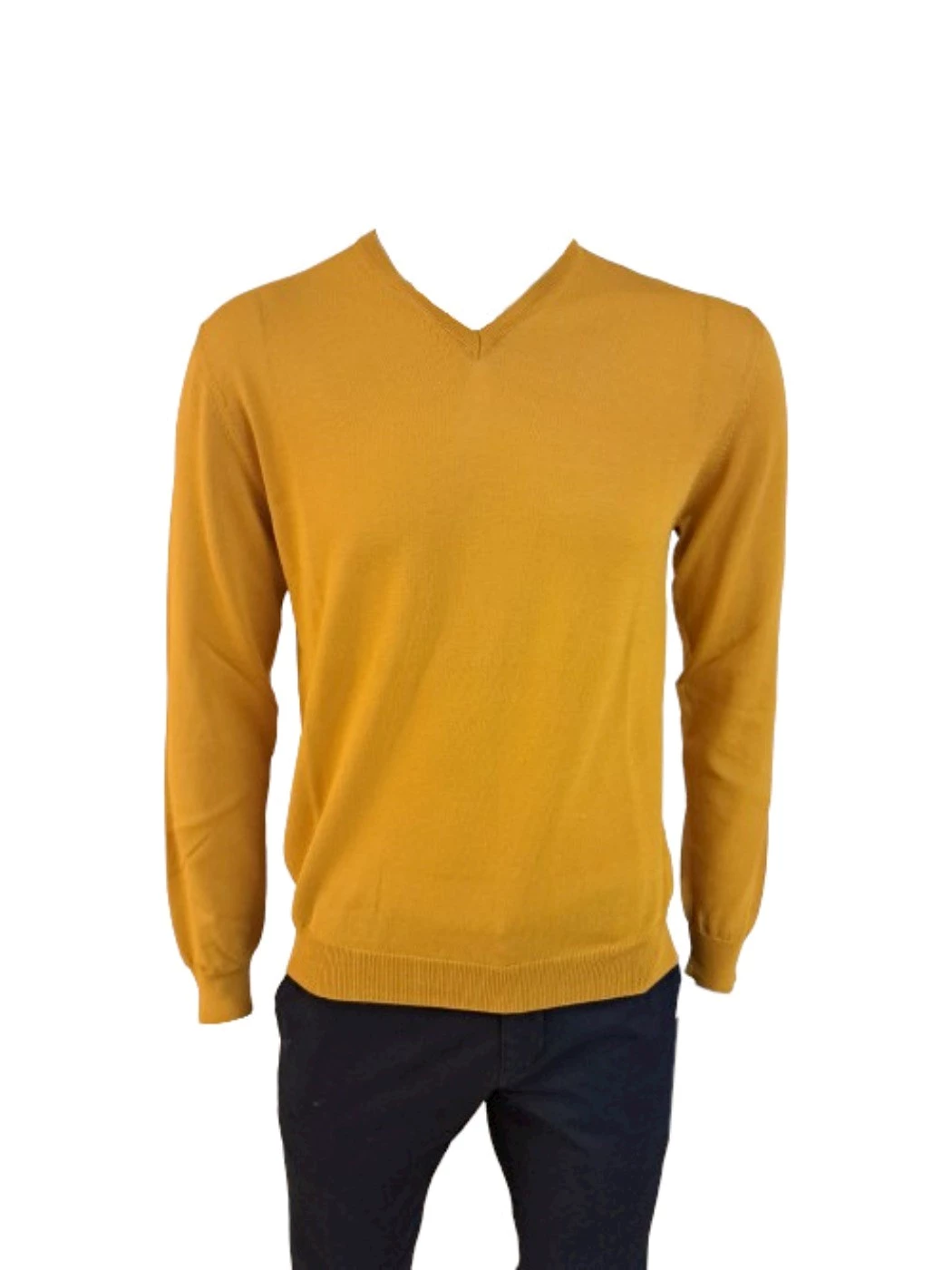 Maglia Scollo V Uomo Cotone Basic H840V
