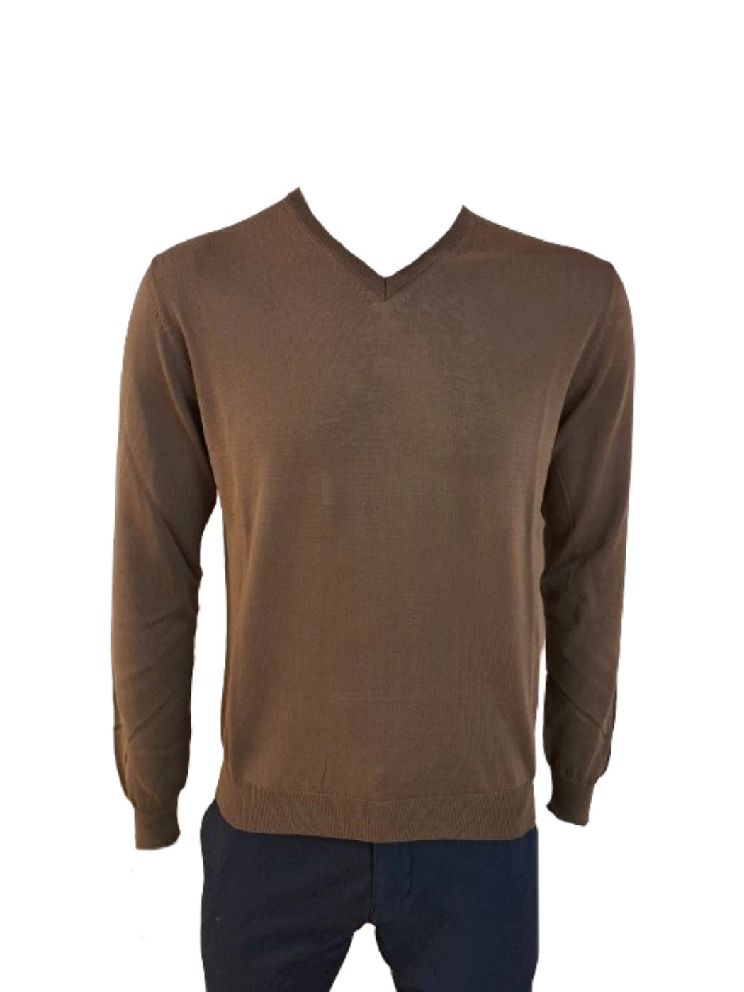 Maglia Scollo V Uomo Cotone Basic H840V