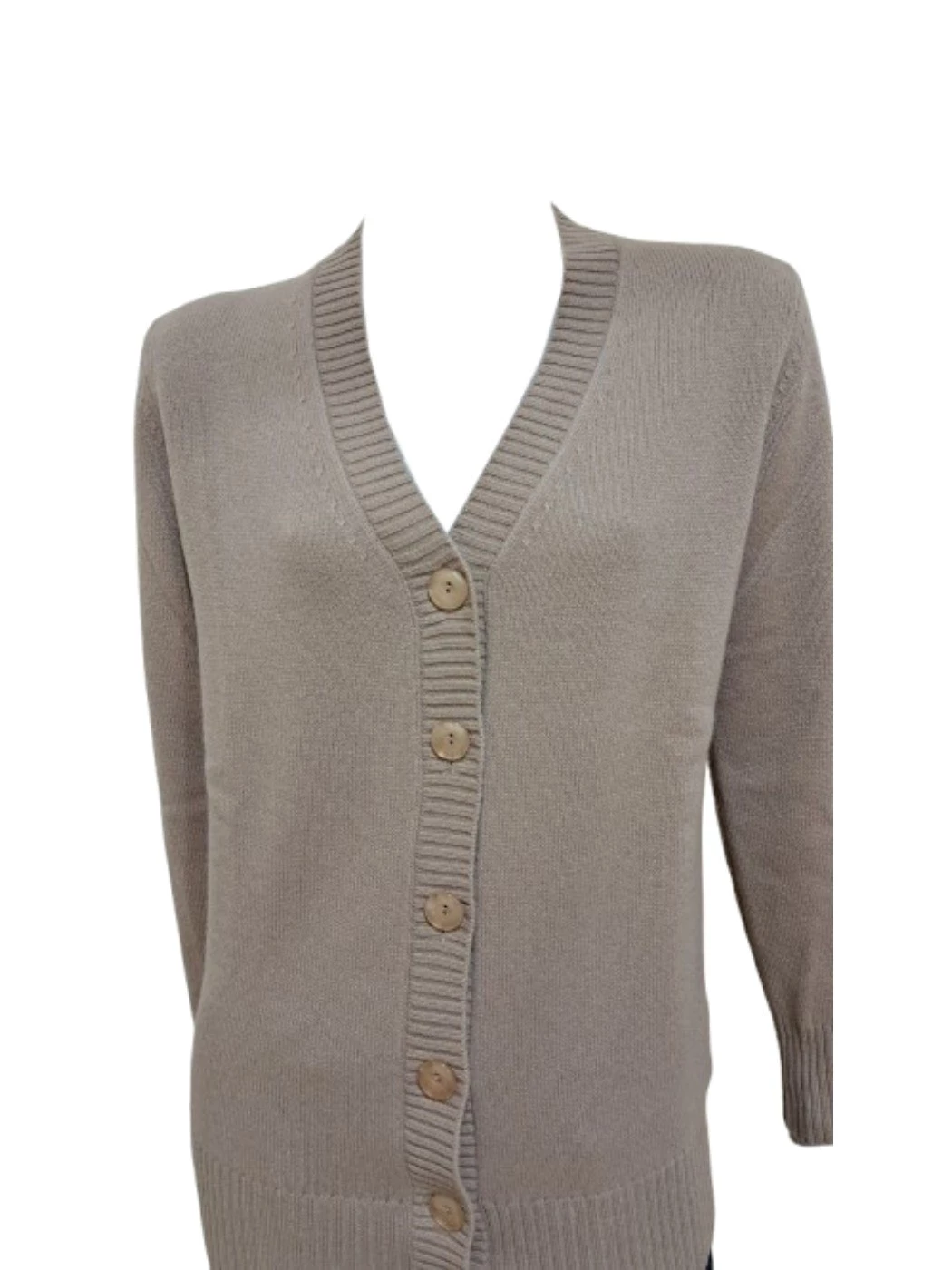 Cardiagan Bottoni Donna Manica Lunga S1009B