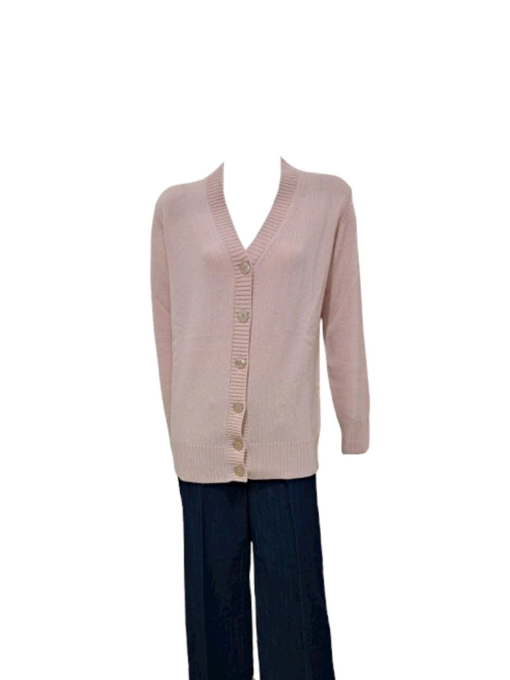 Cardiagan Bottoni Donna Manica Lunga S1009B