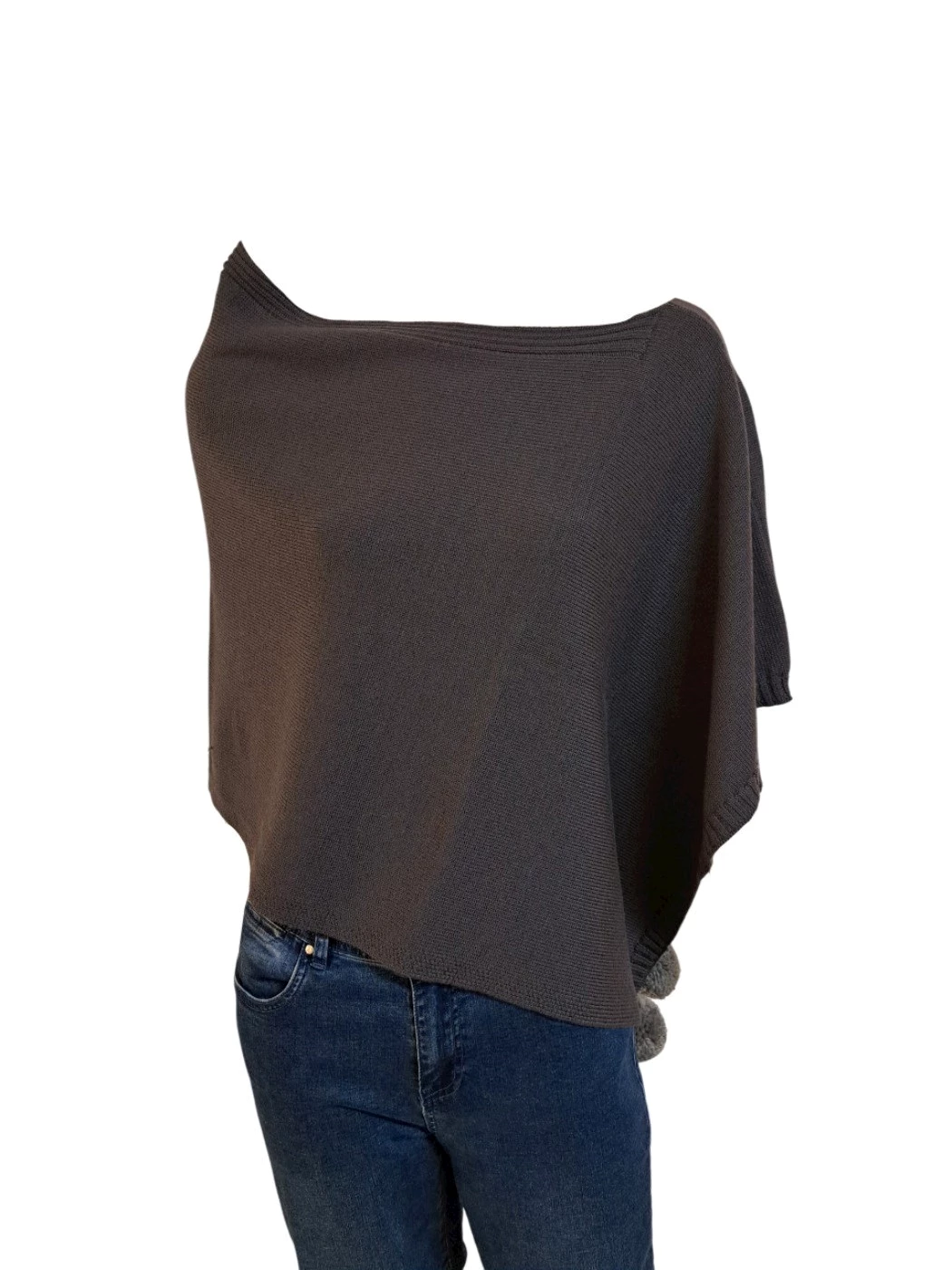 Stola Con Pon Pon S1037M