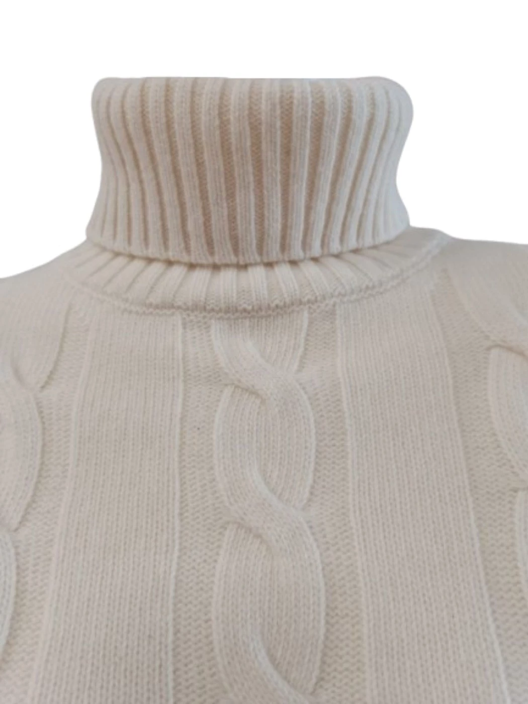 Maglia Dolcevita Treccione Donna S1073