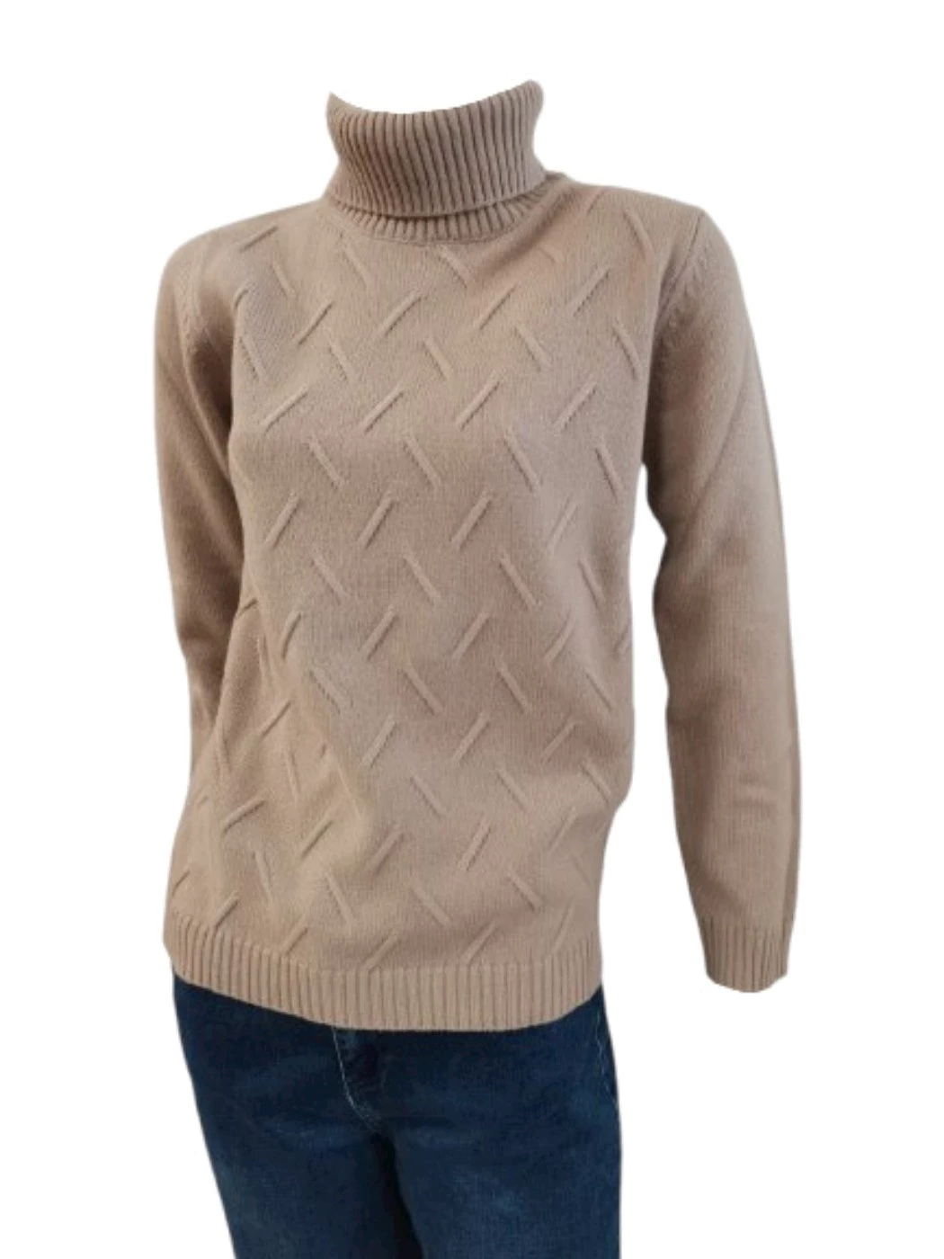 Maglia Dolcevita Losanga Donna S1074