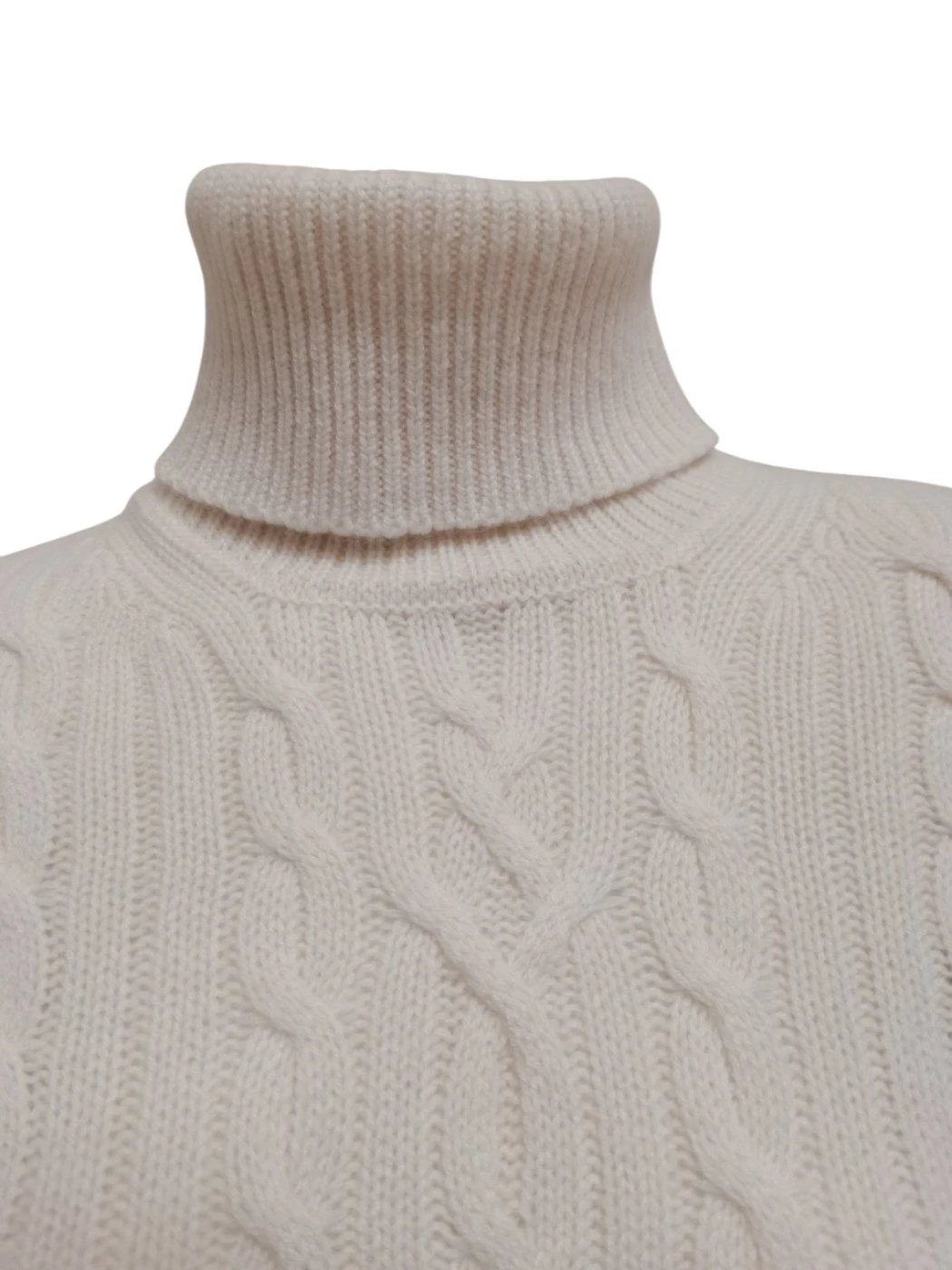 Maglia Dolcevita Trecce Donna S1079