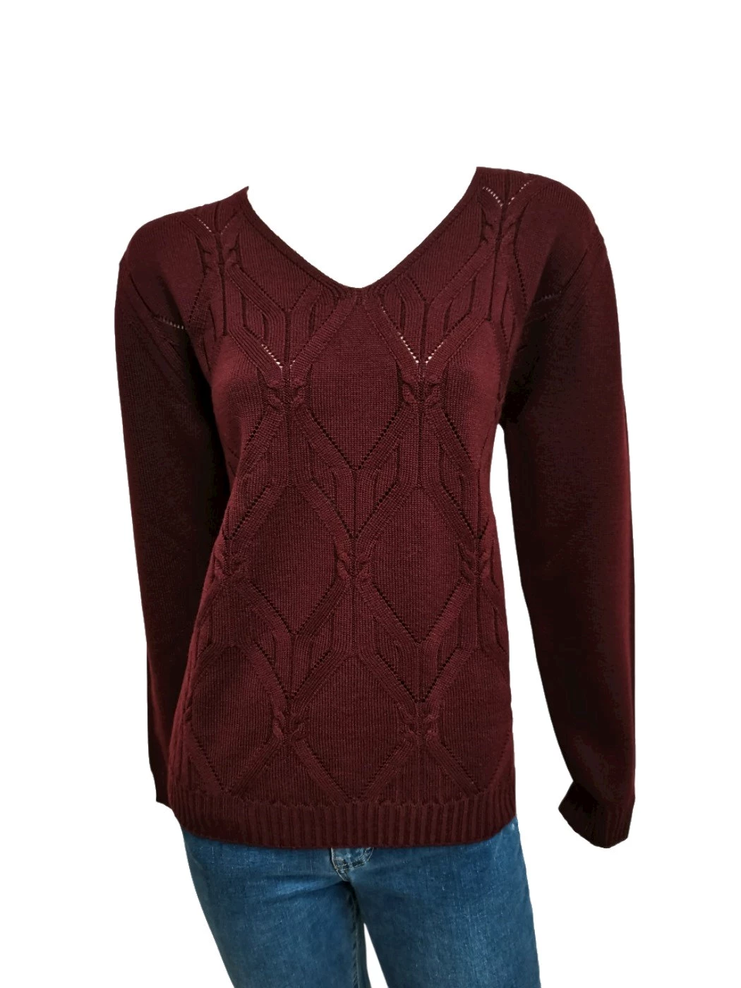 Maglia Scollo V Donna S1093