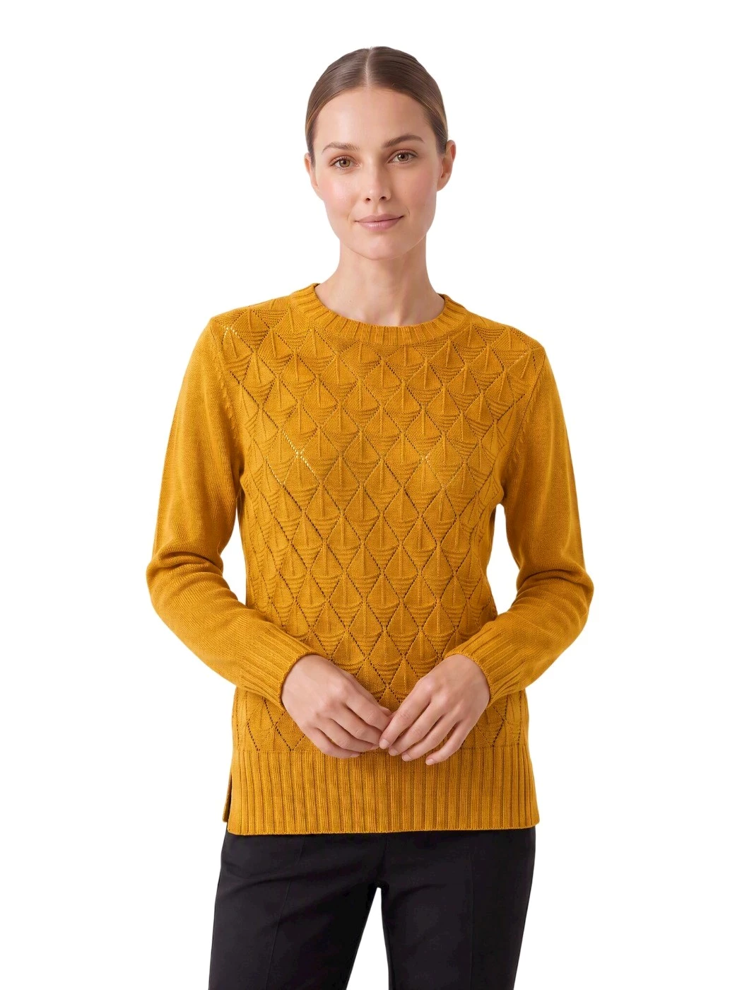 Maglia Girocollo Rombetto Donna S1104