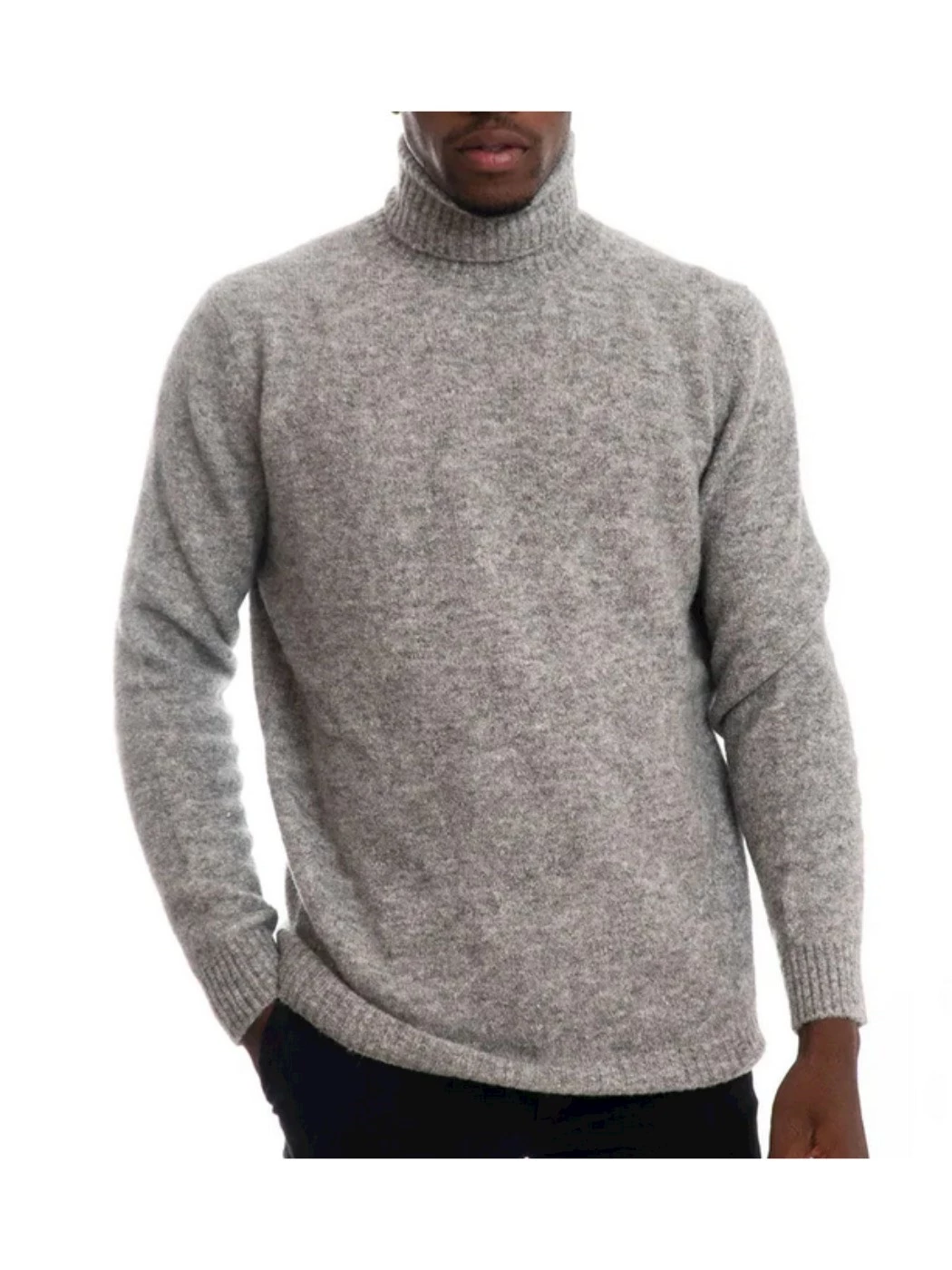 Kangra uomo maglia dolcevita rasato