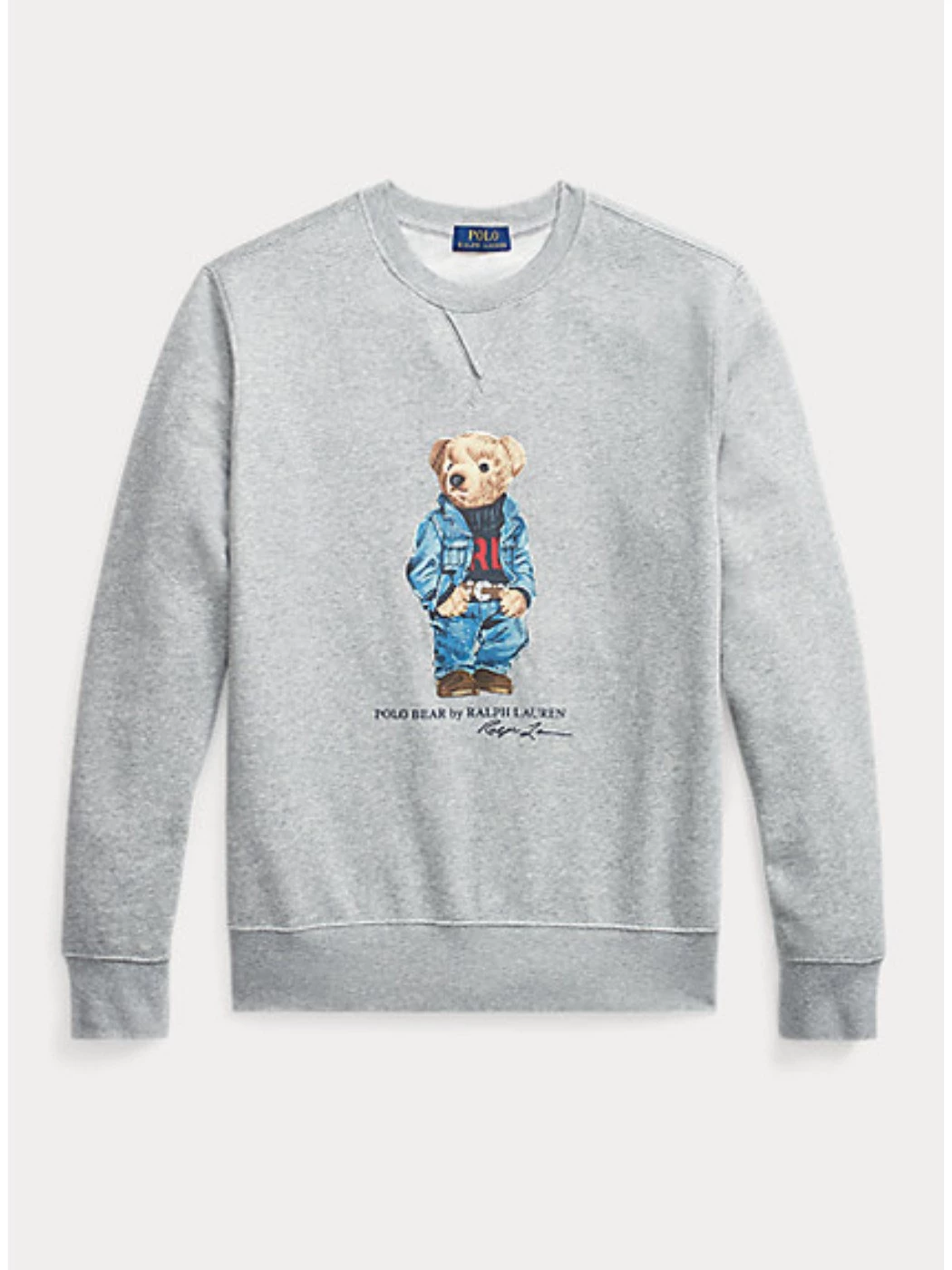 Ralph Lauren felpa uomo girocollo Bear