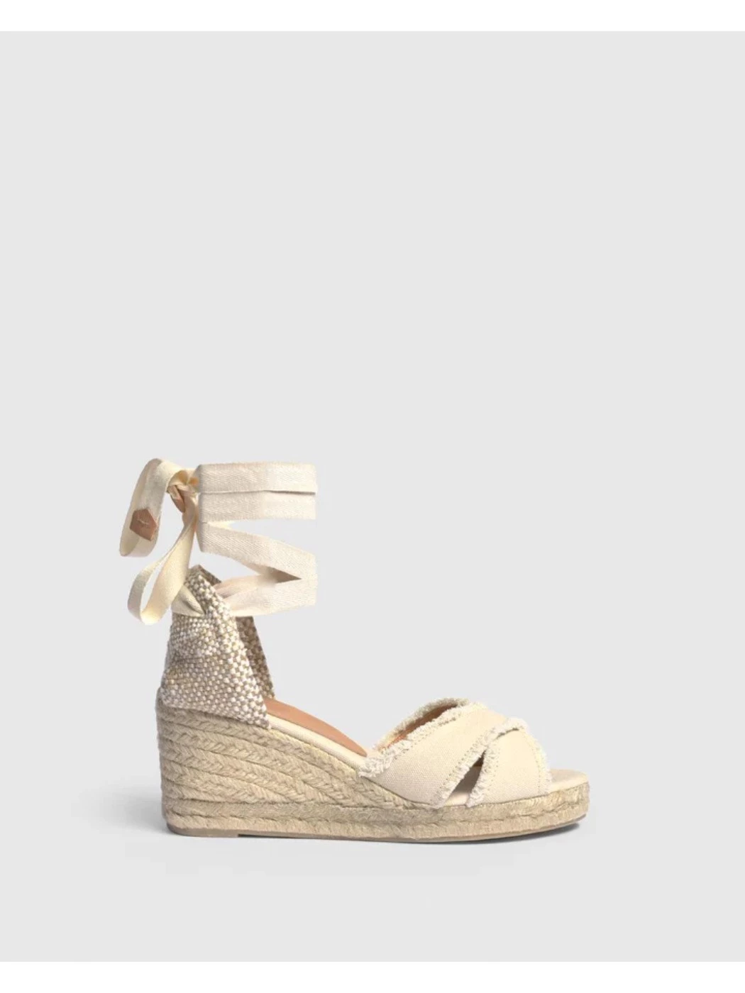 Castaner donna espadrillas sandalo con zeppa cm