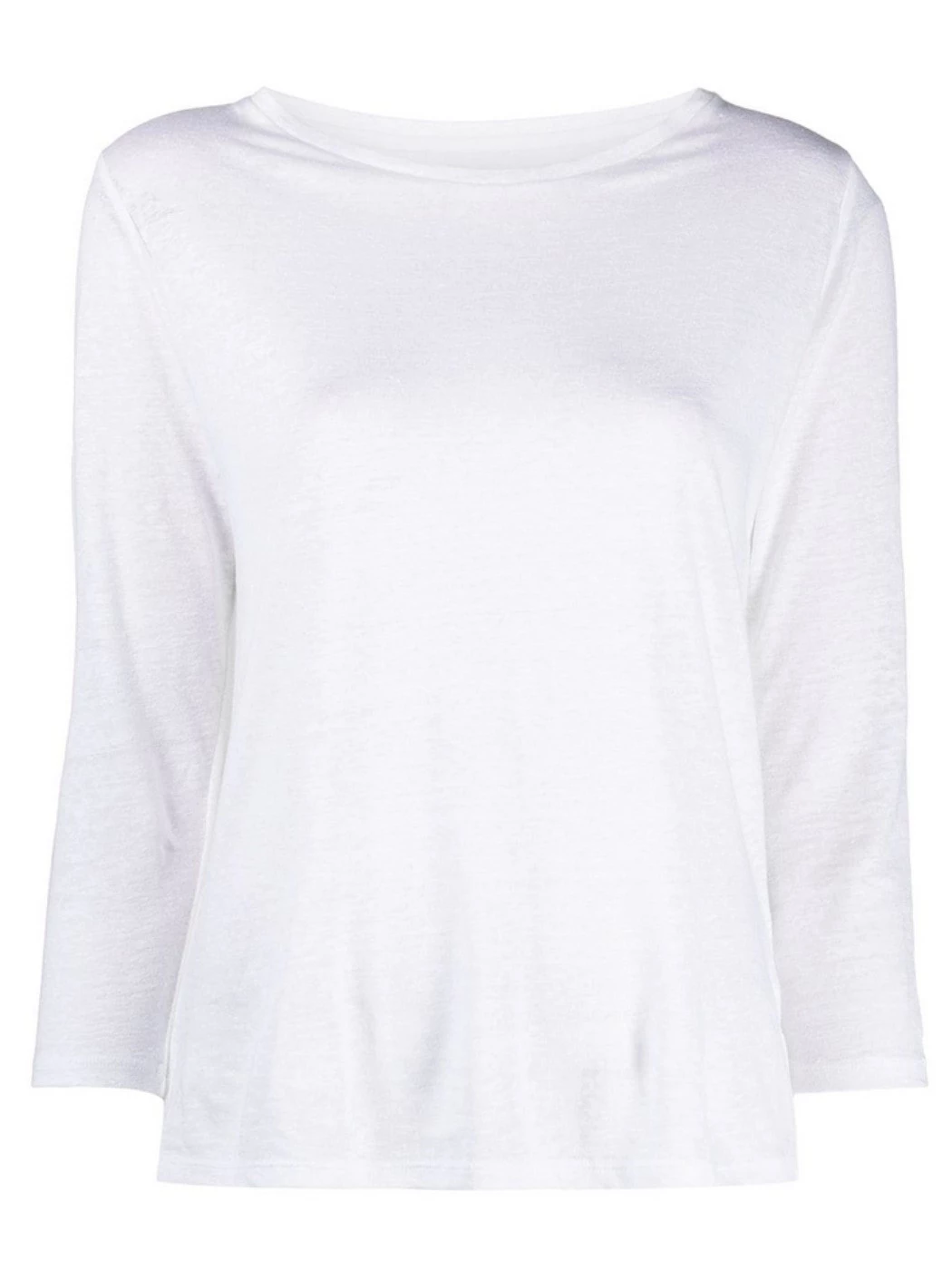 MAJESTIC FILATURES M011-FTS397 T-SHIRT M 3/4 LINEN/ELASTAN