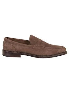 Tricker's mocassino uomo in pelle scamosciata