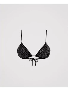 Swim triangle with rhinestones Oval T Twinset