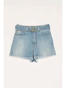 Short denim Twinset