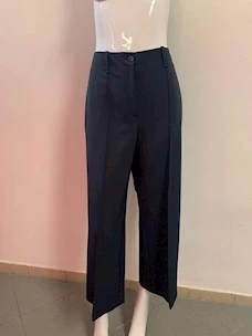 Pantaloni cropped in twill di lana BeatriceB