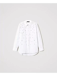 Twinset Actitude hand-embroidered shirt