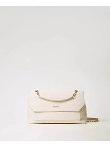 Shoulder bag with Oval T Twinset