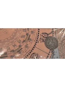 High Garden patterned scarf